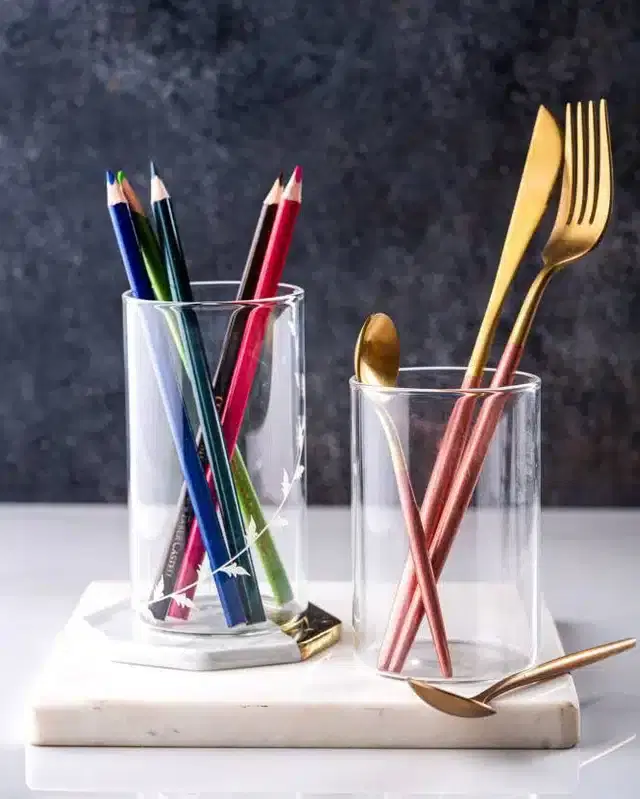 Liquor cum Cocktail Glasses, Transparent, 280 ml, Pack of 2