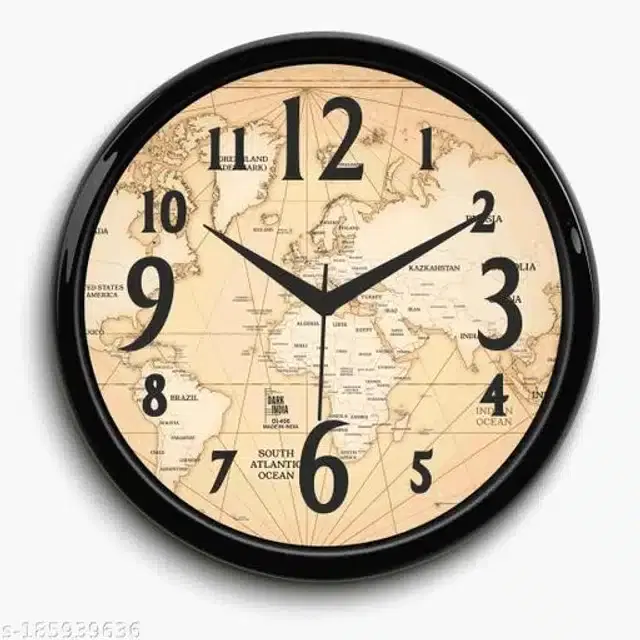 Designer Analog Wall Clock, Multicolor