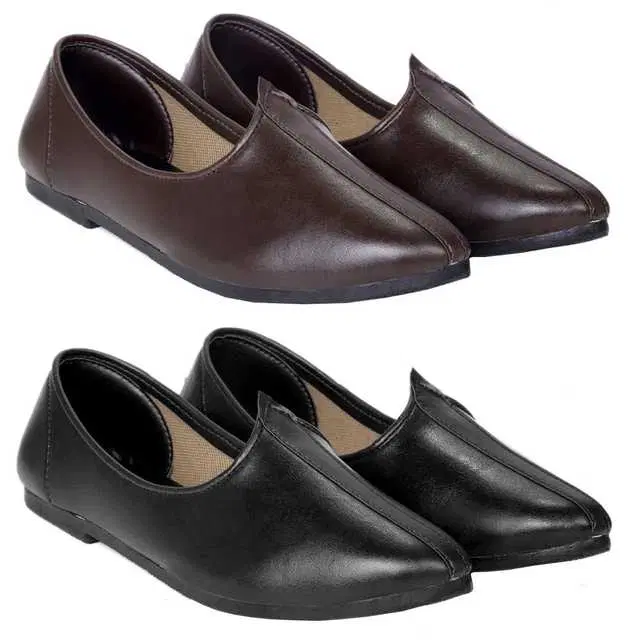 Vitoria Trendy Jutti Combo For Men And Boys, Pack Of 2 (Multicolor, 11) (V-178)