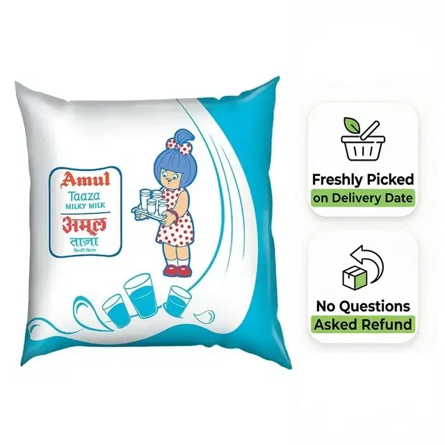 Amul Taaza Toned Milky Milk 500 ml