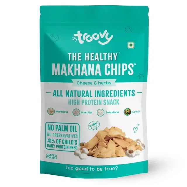 Troovy Healthy High Protein Makhana Chips 60 g