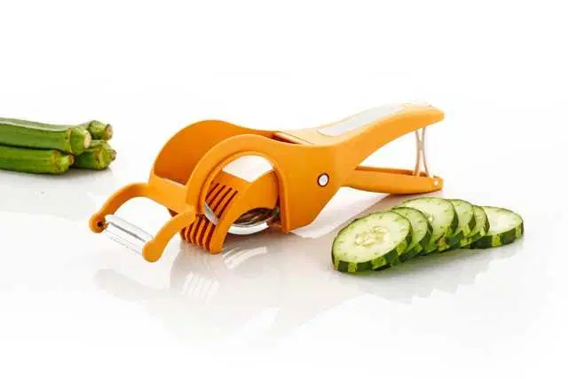 Plastic 2 In 1 Vegetable & Fruit Multi Cutter, Pack Of 1, R-033