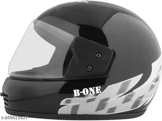 Full Face Helmet For Men & Women, Black