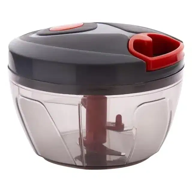 Plastic Manual Vegetable Chopper , 500 ml, Multicolor, 500 ml