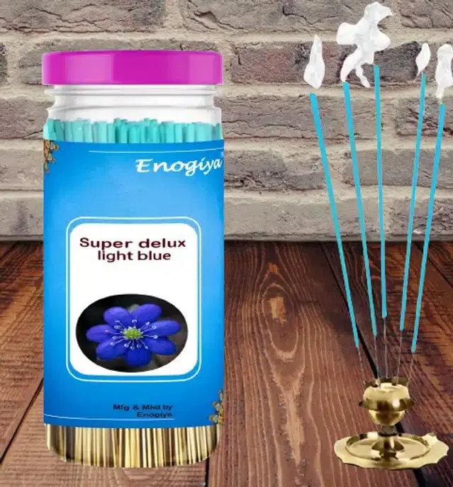 Enogiya Yoga & Daily Pooja Agarbatti, Dark Blue, Set of 1