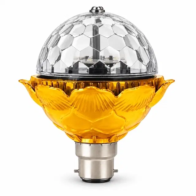 Red Temple Bulb,Multicolor