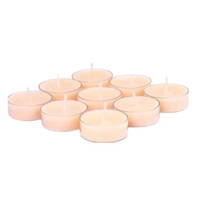 Floish Decor Premium Scented Acrylic Tealight Candles, Pack of 12