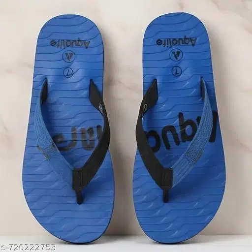 Aqualite EVA Flip-flops for Men (Blue, 6)