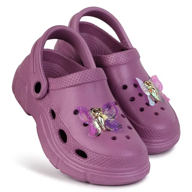 Clogs for Women (Pink, 5)