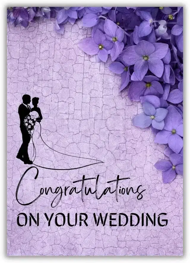 Congrats Wishes Greeting Cards, Multicolor
