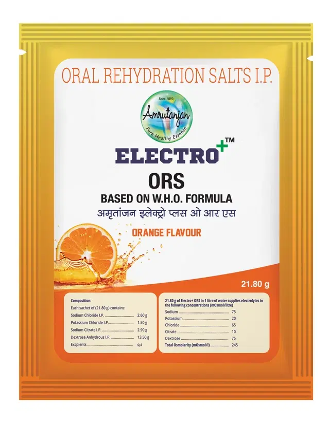 Amrutanjan Electro+ ORS Powder 21.8 g
