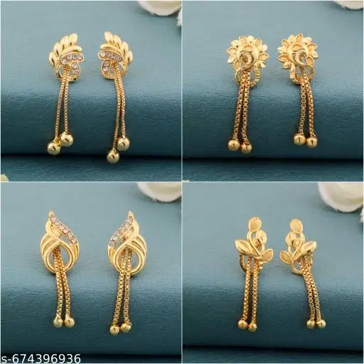 Trending Earrings/Studs/Bali Combo