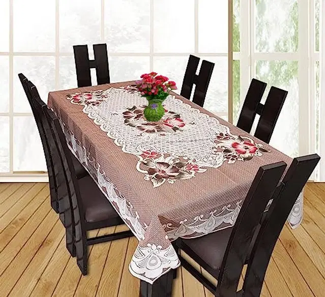 PVC Printed 4 Seaters Table Cover, Multicolor, 40x60 inches