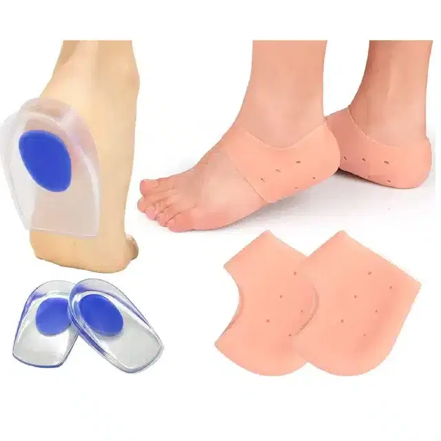 Silicone Gel Heel Pad, Assorted, Set of 2