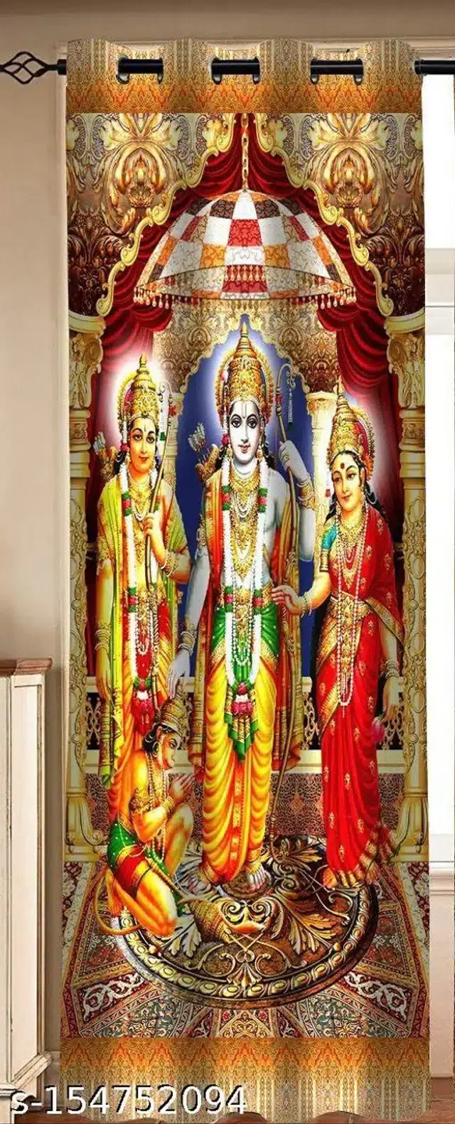 Curtains for Door, Multicolor, 5 Feet