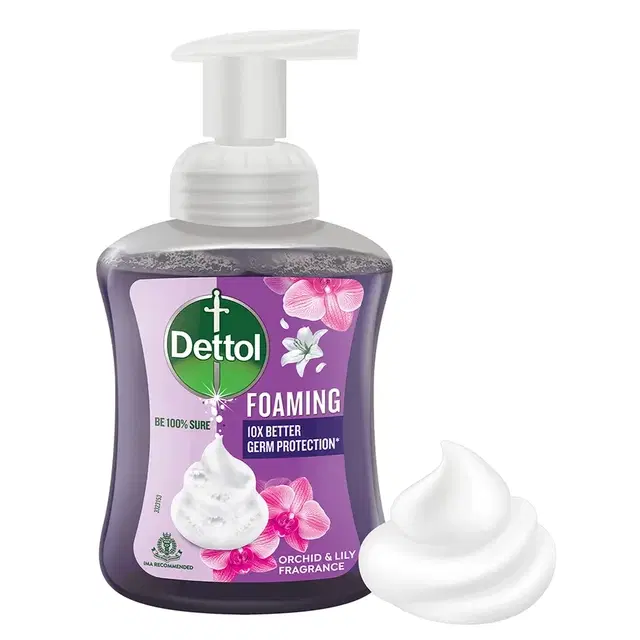 Dettol Orchid & Lily Foaming Handwash Pump 250 ml