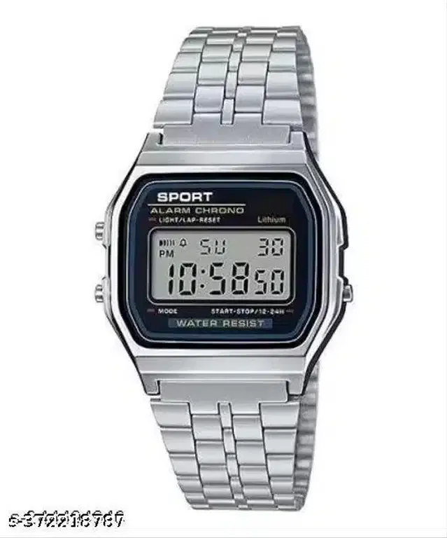 Digital Watch for Men (Multicolor)