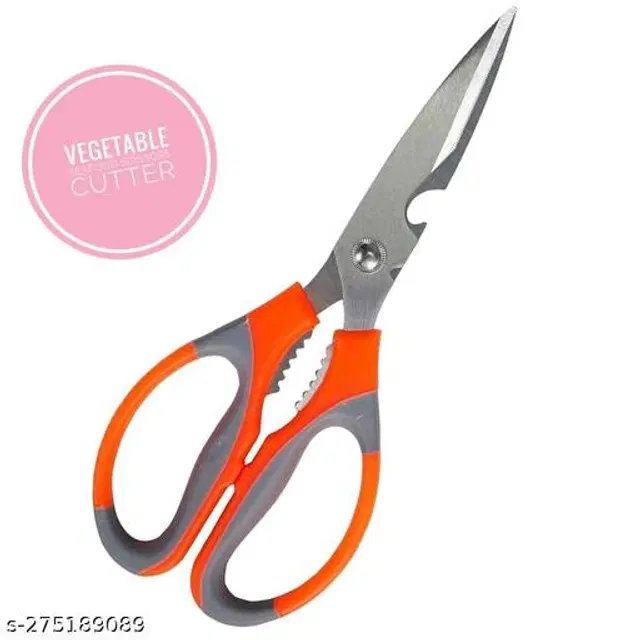Metal Multipurpose Kitchen Scissor, Multicolor