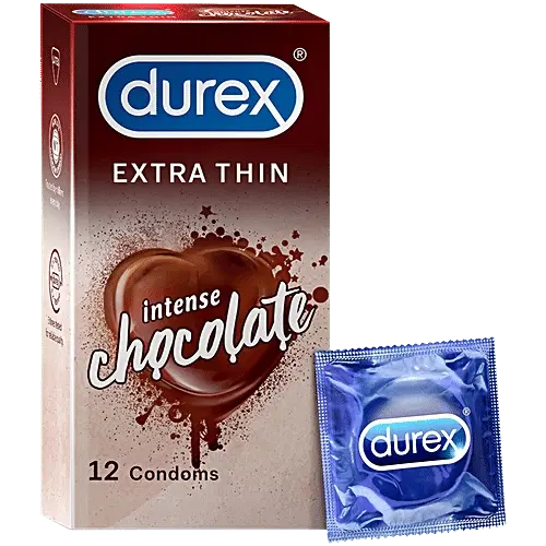 Durex Extra Thin Condom Intense Chocolate - 12s