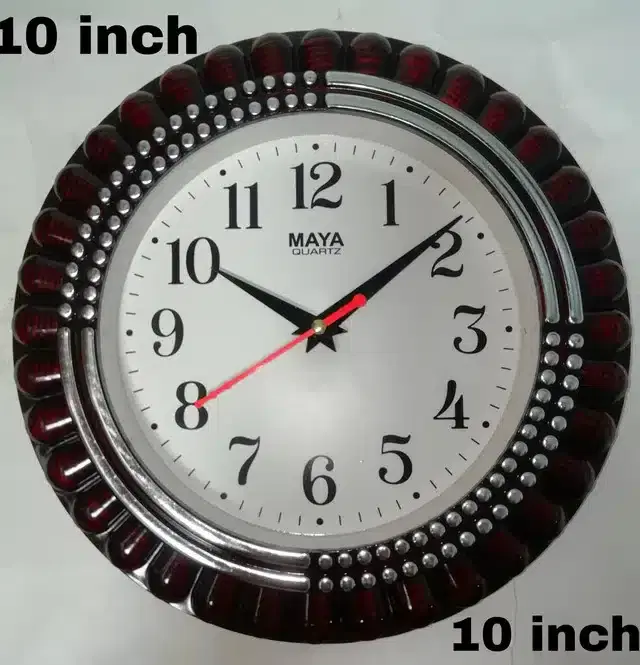 Beautiful Wall Clock, Brown, AC-7