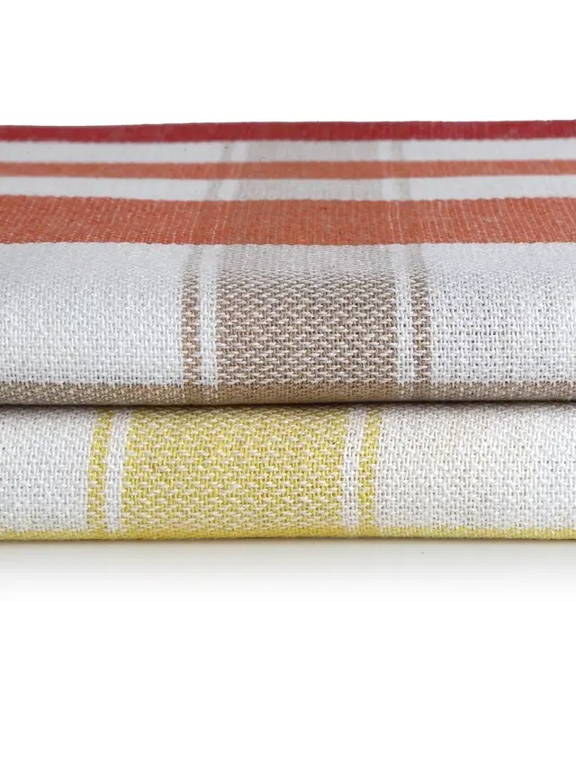 Cotton High Absorbent Bath Towels, Multicolor, Pack of 2