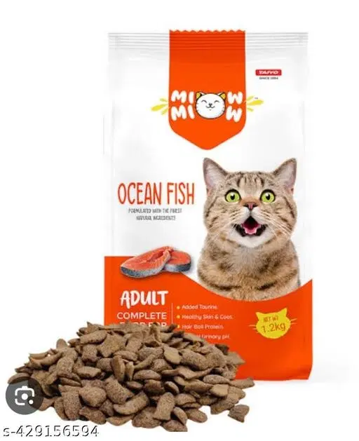 Taiyo Adult Ocean Fish Food For Cat (1.2 kg) Pack Of 1