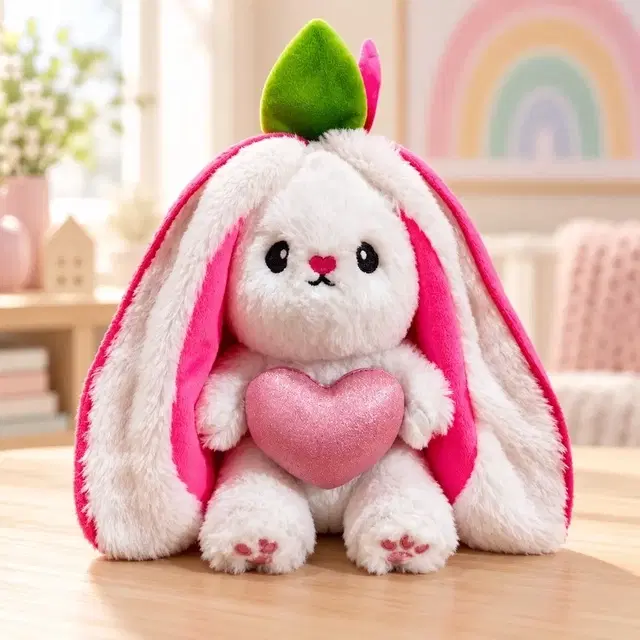 Toytales Rabbit 35CM Pink & White