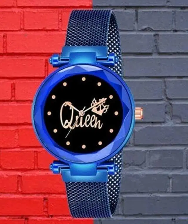 Analog Watch For Womens (Blue) (WS-113)