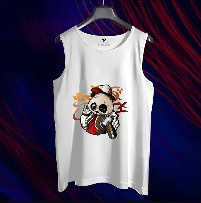 Vest for Men (White, XL)