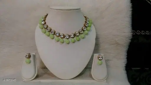 Stylish Women'S Jewellery Set, Green