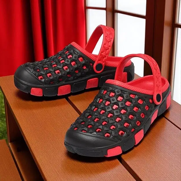 Clogs for Men, Red (6)