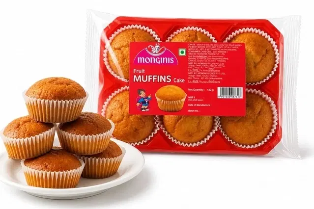Monginis Fruit Muffins (6 Pc) 180 g