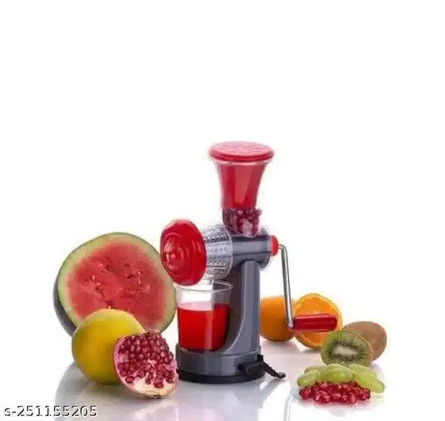 Plastic Manual Juicer, Multicolor
