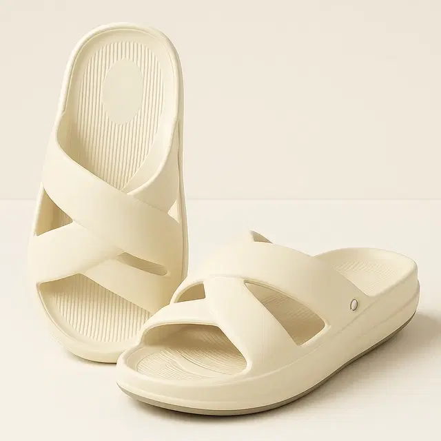 Sliders for Women (White, 4)