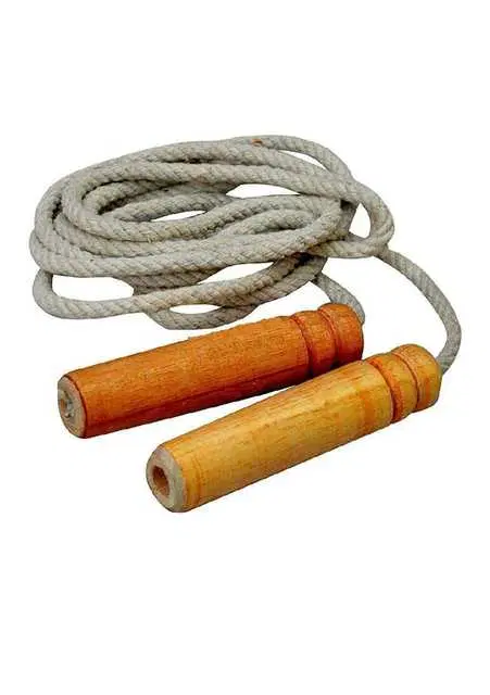 Pinak Wooden Premium Wooden Jumping Rope For Men & Women, Multicolor, PS-56