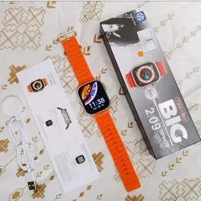 Silicone T800 Ultra Smartwatch, Orange