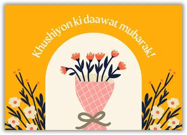 Congrats Wishes Greeting Cards, Multicolor