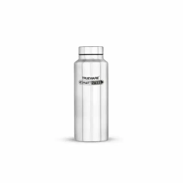 Stainless Steel Water Bottle, Silver, 500 ml
