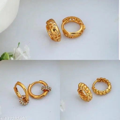 Combo Of Earrings/Studs/Bali For Women'S/Girls