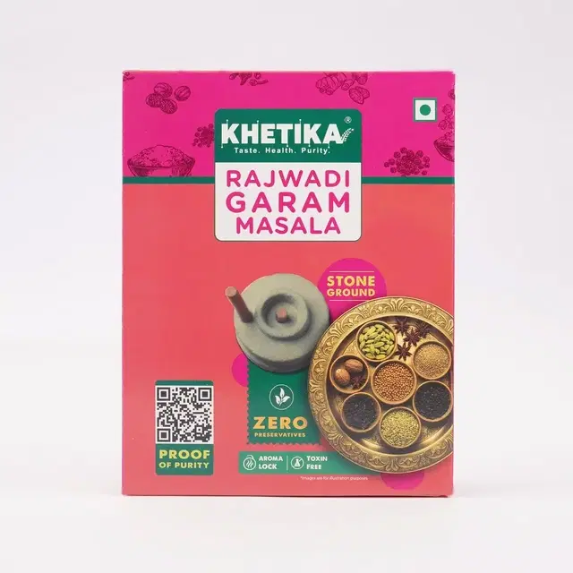 Khetika Rajwadi Garam Masala 100 g