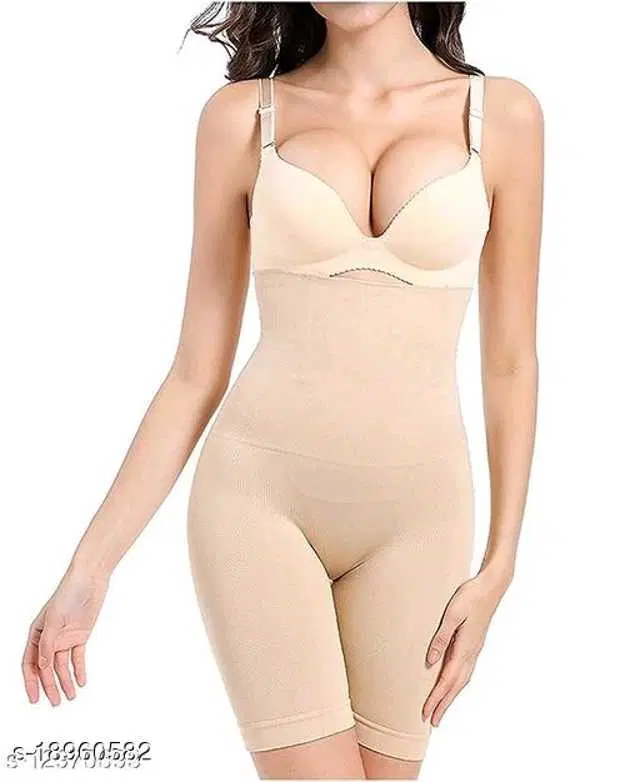 Women Innerwear Mid Thigh High Waist Shapewear For Women (S540)