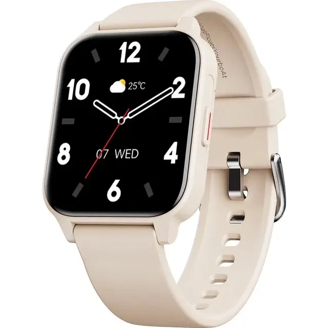 boAt Wave Call 2 Plus with 1.96’’(4.97cm), BT Calling, Bilingual Support, IP68 Smartwatch (Blossom Strap, Free Size)