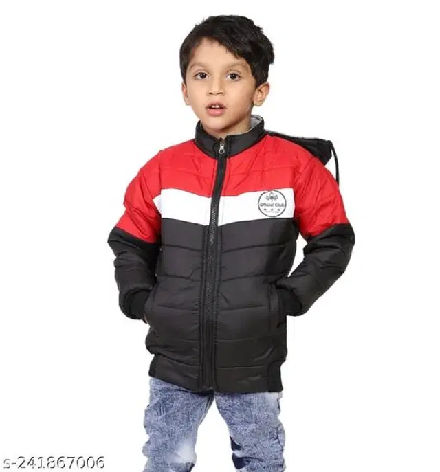 Polyester Jacket for Boys (Multicolor, 0-3 Months)