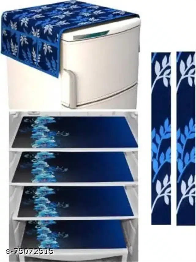 Fridge Cover Set, Multicolor, Set of 7