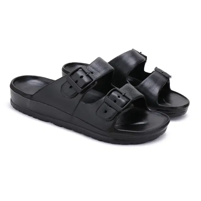 Slippers for Men, Black (7)