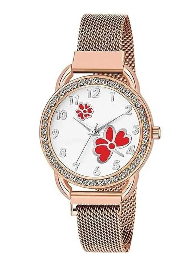Analog Watch For Womens (Rose Gold) (WS-221)
