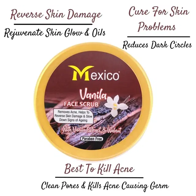 Maxico Herbs Vanilla Scrub (100 g)