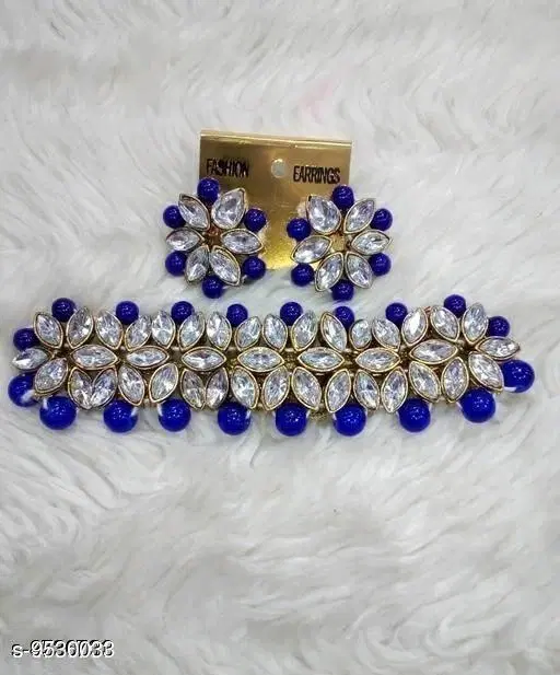 Women's Alloy Gold Plated Jewellery Set