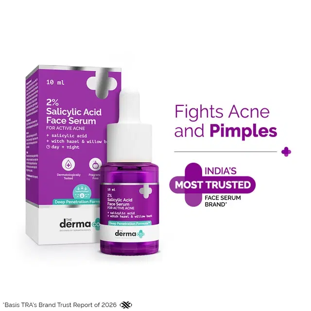 The Derma Co 2% Salicylic Acid Face Serum 10 ml