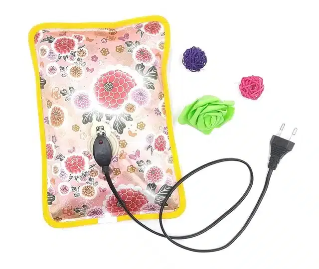 Electrical Gel Hot Water Bag For Pain Relief, Multicolor
